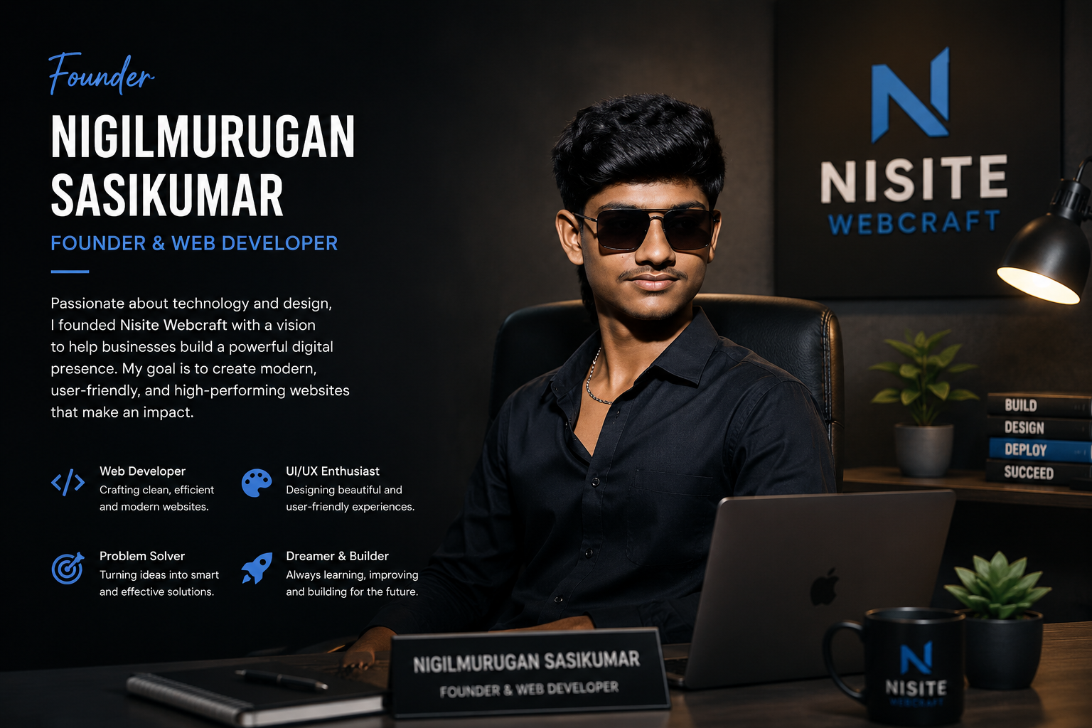 Founder of Nisite Webcraft